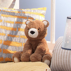 Sierra Sky Brown Plush Bear Stuffed Animal Toy - Wally